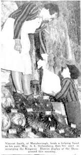1940 Vincent Smith Of Maryborough Helps His Aunt Miss A E Stolzenberg To Arrange The Kingaroy District Display A Maryborough Pre Wedding Party Salvation Army