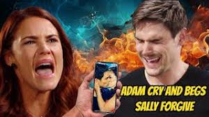YR Spoilers Sally shows a photo of Adam kissing Chelsea
