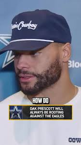 Dak will be rooting against the Eagles no matter the circumstances 😂