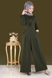Yeni Urun Kolyeli Tesettur Tulum Haki Urun Kodu Ech7166 119 90 Tl With Images Hijabista Fashion Fashion Clothes Women Hijab Fashion