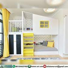 Dari sisi desain pun, ada berbagai pilihan tempat tidur tingkat mulai dari model tempat tidur tingkat minimalis modern sampai desain tradisional. Tip Desain Kamar Tidur Tingkat Remaja