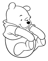 Winnie the pooh and piglet are cleaning outside the house. Winnie The Pooh Kidding Happy Coloring Page Cartoon Coloring Pages Disney Coloring Pages Cute Winnie The Pooh