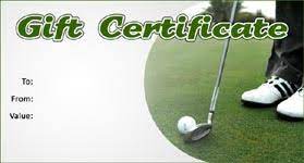 Golf instruction greg salazar is extremely knowledgeable in all aspects of the game. Gift Template Select A Gift Certificate Template To Customize