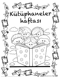 Elif Adli Kullanicinin Belirli Gunler Panosundaki Pin Kitap Haftasi Kitap Boyama Sayfalari