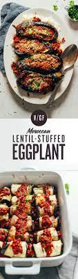 Moroccan Lentil Stuffed Eggplant Minimalist Baker Recipes Recipe Cooking Recipes Vegetarian Recipes Vegetarian