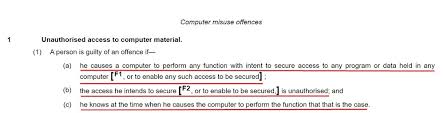 The computer misuse act 1990 is an act of the uk parliament, introduced partly in response to the decision in r v gold & schifreen (1988) 1 ac 1063 (see below). Computer Misuse Act 1990 Termsfeed