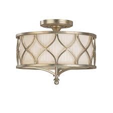 Capital Lighting Fixture Company Fifth Avenue Gold 3 Light Semi Flush Bellacor