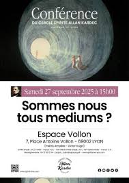 Photo Conference du Cercle Allan Kardec : Rencontre Debat a Lyon 2e ...