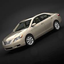 Toyota Camry 2007 3d 3ds Toyota Camry Camry 2007 Camry