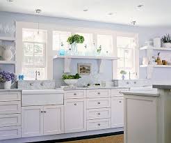 17 Blue Kitchen Ideas For A Refreshingly Colorful Cooking Space Newly Remodeled Kitchens Home Kitchens Small Kitchen Floor Plans