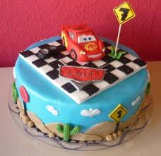 Mc Queen Geburtstagstorte Torte Cake Fire Engine Cake