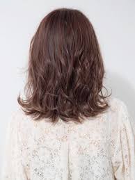 2018年夏 大人かわいいショコラピンクデジタルパーマミディアムボブ3 acqua aoyama アクア 青山 のヘアスタイル biglobeヘアスタイル デジタルパーマ ミディアムボブ ヘアスタイリング