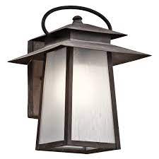 Weathered Zinc Exterior Wall Mount Kichler Light N Up Outdoor Sconce Lighting Motion Sensor Lights Outdoor Outdoor Lighting