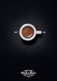 Black Blaze Coffee Off On Gute Werbung Kreative Werbung