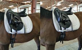 This should be the first step before making any adjustment to the seat height, tilt, or fore/aft position. Product Review The Total Saddle Fit Shoulder Relief Dressage Girth Horse Nation