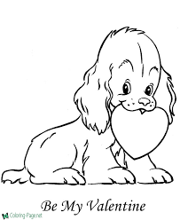 Find the best puppy coloring pages for kids & for adults, print 🖨️ and color ️ 60 puppy coloring pages ️ for free from our coloring book 📚. Puppy Dog Valentine S Day Coloring Pages