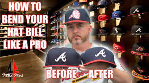 How To Bend Your Hat Bill Like A Pro Perfect Curve Fitted Fiend Ep 22 Youtube