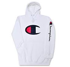 Men's champion® logo pullover hoodie. White Champion Hoodie Men Online