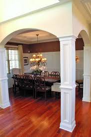 Home Plan The Jerivale By Donald A Gardner Architects Open Dining Room Interior Columns Kitchen Columns