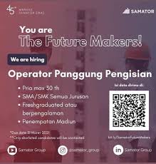 Lamongan lampung madiun magelang majalengka makassar malang medan mojokerto padang palangka raya palembang pandeglang pasuruan pekalongan pekanbaru. Lowongan Kerja Samator Group Kraksaan Online Berita Harian Probolinggo Terkini