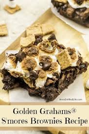 golden grahams s mores brownies recipe