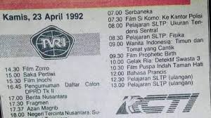 Malaysia ikut jam adzan indonesis. Mari Nostalgia Dengan Acara Tv Tahun 1992 Mana Favorit Kamu