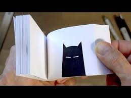 Batman Flipbook And How I Made It Youtube Flip Books Art Flip Book Flip Books Diy