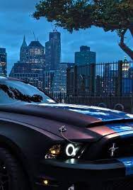 Ford Mustang Night Street Car Wallpapers Car Wallpapers Car 82 Mustang Iphone Wallpapers On Wallpaperplay Best Co Car Wallpapers Mustang Wallpaper Mustang Cars