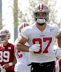 I M Definitely Confident In Jimmy S Left Side Everything Nick Bosa Said About His Battles With Trent Williams Trent Williams Football Injury 49ers News