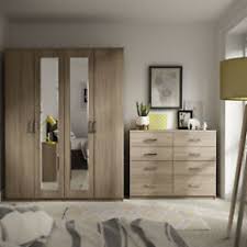 Assembled Bedroom Furniture Details About Medina Bardolino Oak Wardrobe Drawer Set Fully Ready Assembled Bedroom Furniture Details About Portobello Cashmere W