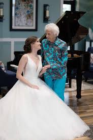 Bride's Secret Photo Shoot With 102 Year Old Grandmother Goes Viral.