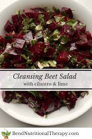 Cleansing Beet Salad Recipe Delicious Veggies Beet Salad Recipes Beetroot Salad