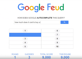 Become a master of autocomplete in google feud on poki. Google Feud Game Play Google Feud Online For Free At Yaksgames