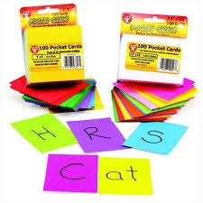 hygloss 089728 blank pocket chart cards