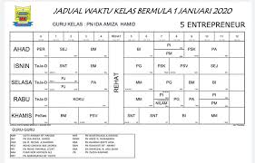 Akses bahan pdp atas talian kmpk. Jadual Waktu Kelas Bermula Smk Mohd Khalid Johor Bahru Facebook