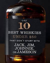 The 10 Best Whiskies Under 50 That Don T Start With Jack Jim Johnnie Or Jameson Whisky Drinks Whiskey Brands Good Whiskey Brands