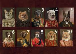 Designer pet portraits create luxury custom pet portraits in australia. Create Custom Royal Pet Portrait In High Quality By Ninchy Fiverr