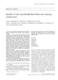 In deep learning, a convolutional neural network (cnn, or convnet) is a class of artificial neural network, most commonly applied to analyze visual imagery. Pdf Quality Of Life And Health Risk Behaviors Among Adolescents Tari Topolski Academia Edu
