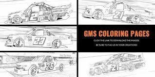 Search through 623,989 free printable colorings at. Gms Racing Coloring Pages Are Here Recreate Our On Facebook