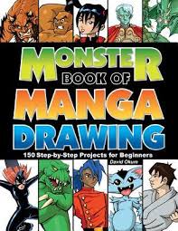Monster Book Of Manga Drawing 150 Step By Step Projects For Beginners By David Okum For example, manga art usually have much longer faces than galgame art (in other words.