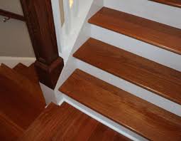 3 foot x 3/8 inches risers red oak. Brazilian Cherry Stair Treads