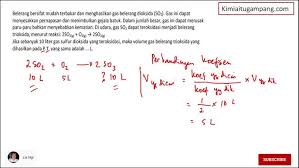 Belerang bersifat mudah terbakar dan. Kupas Tuntas Soal Hukum Dasar Kimia Part 1 Youtube