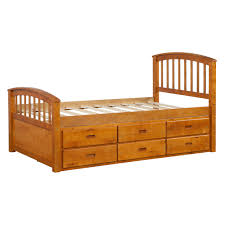 0 out of 5 stars, based on 0 reviews current price $309.99 $ 309. Wood Twin Bed With Storage Platform Bed With 6 Drawers And Headboard And Footboard Captain Bed For Kids Twin Kitchen Dining Amazon Com