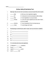 They depend on other organism. Kitchen Safety Quiz Worksheets Teaching Resources Tpt
