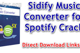 Idm internet download manager is an imposing application which can be used for downloading the multimedia content from internet. Sidify Music Converter Karanpc Cracked Pc Software S Direct Download Links