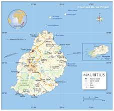 Mauritius is a republic founded in 1968 and located in the area of africa, with a land area of 2041 km² and population density of 623. Map Of Mauritius Nations Online Project