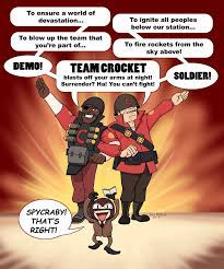 Maybe you would like to learn more about one of these? Team Crocket Team Fortress 2 Medic Team Fortress 2 Team Fortress