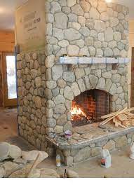 Thin veneer glacier river rock natural stone for your home. River Rock Gallery Adirondack Natural Stone Llc