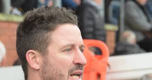 Workington Town coach Chris Forman