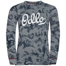 Odlo Active Warm Originals Thermal Shirt Kids Grey Skiwebshopskiwebshop Com